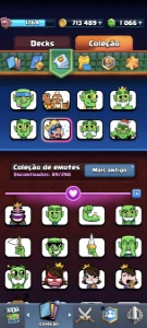 Conta Clash Royale 5 Anos 13K Troféus 22 Evos +713K Ouro
