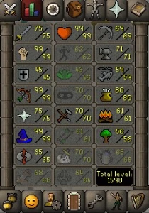 Conta Oldschool runescape RS