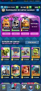 Conta Clash Royale Proximo Level 15