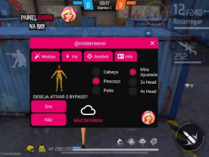 Painel Barbie Atualizado - Free Fire