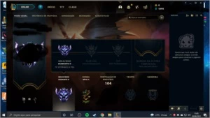Conta lol diamante 2 , 57% win rate smurf - League of Legends