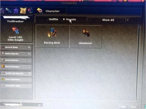 EK 102 CLUB 86/80 NA OPEN PVP AMARELO - Tibia