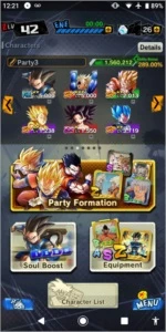 CONTA DRAGON BALL LEGENDS MUITO BOA