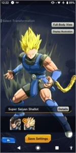 CONTA DRAGON BALL LEGENDS MUITO BOA