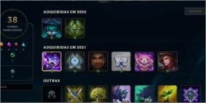Conta para smurf prata 1 - League of Legends LOL