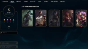 Conta para smurf prata 1 - League of Legends LOL