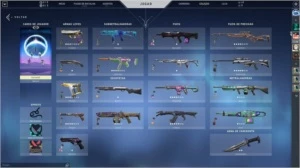 CONTA VALORANT - FULL SKIN - PRATA 1
