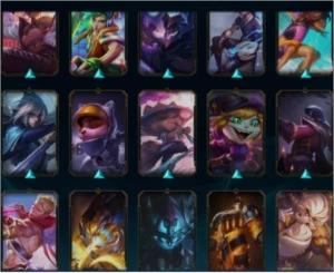 Conta 157 skins platina + 8k de rp 250 reais - League of Legends LOL