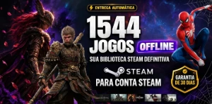 Conta Steam 1544 Jogos | Elden Ring | Baldurs Gate 3 | Etc..