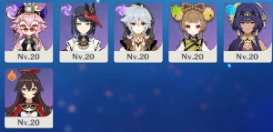 Conta Genshin Impact Ar 60 - 56 Personagens (23 - 5*)
