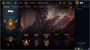 Conta Gold 3 - League of Legends LOL