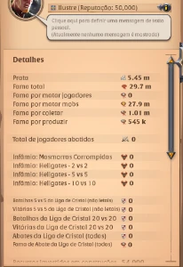 Conta Albion Online biuld Tank HCE e coleta t8