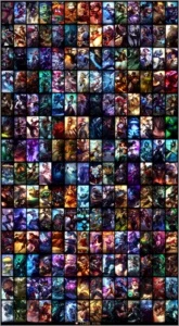 V> acc c/ Rammus Rei+Skins vitoriosas - League of Legends LOL