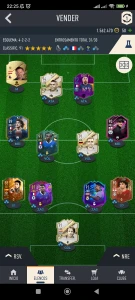 Conta fifa 23 time 15kk inegociável (Ronaldo cascão)