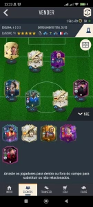 Conta fifa 23 time 15kk inegociável (Ronaldo cascão)