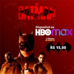 Hbo Max 3 meses (Totalmente sua) - Assinaturas e Premium