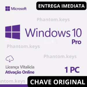 Chave Windows 10/11 Pro | Online - Softwares e Licenças