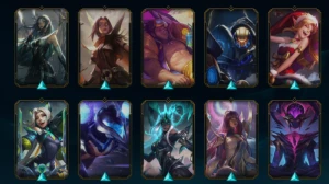 Vendo Conta League of Legends Lv 350 144 Skins 21 Lendárias LOL