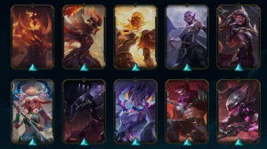 Vendo Conta League of Legends Lv 350 144 Skins 21 Lendárias LOL