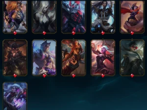 Vendo Conta League of Legends Lv 350 144 Skins 21 Lendárias LOL