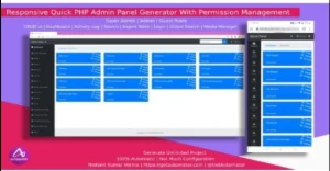 Gerador automático de painel administrativo responsivo - Outros