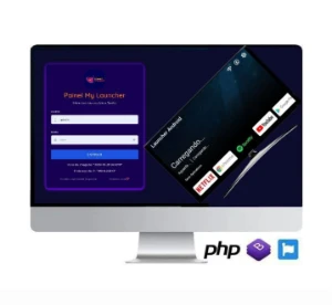 Script Launcher com painel Admin php