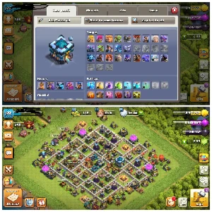 Conta 3 em 1 - Clash Royale