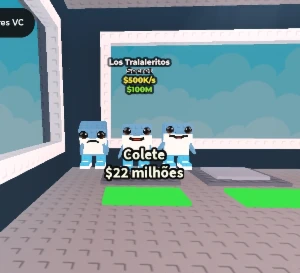 Conta de roube um brainrot - Roblox