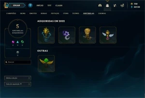 Conta perfeita e com mmr de mestre - League of Legends LOL