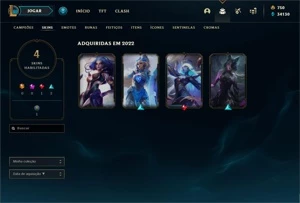 Conta perfeita e com mmr de mestre - League of Legends LOL