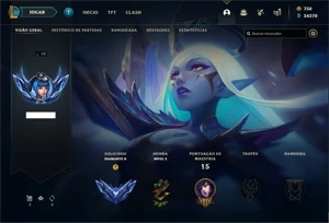 Conta perfeita e com mmr de mestre - League of Legends LOL