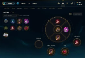 Conta perfeita e com mmr de mestre - League of Legends LOL