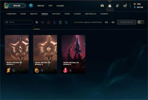 Conta perfeita e com mmr de mestre - League of Legends LOL