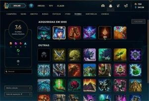 Conta perfeita e com mmr de mestre - League of Legends LOL