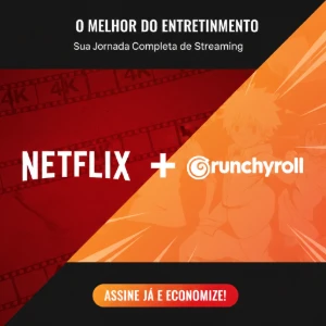 🔴🟠Netflix 4k + Crunchyroll 30 Dias Entrega Automatica🟠🔴 - Assinaturas e Premium