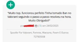 Spoofer For Valorant, Fortnite, Warzone, Fivem E Outros 