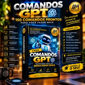 🚀 Comandos Gpt — Produto Plr 🛠 - Inteligência Artificial