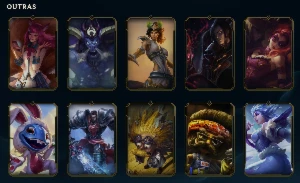 Conta League of Legends Full Acesso - 101 Champs e 51 Skins LOL