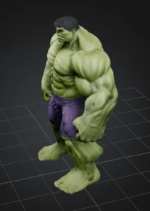 Hulk (Modelo 3D) Arquivo .Stl - Outros