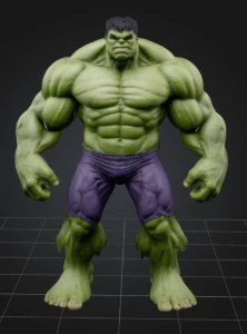 Hulk (Modelo 3D) Arquivo .Stl