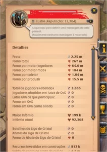 Conta barata 200m+ fama bons spec ,t8 coleta de couro +email - Albion Online