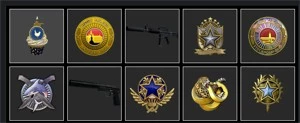 CONTA GLOBAL + SKIN E MEDALHAS - Counter Strike CS