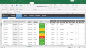 Planilha De Controle De Vendas - Planilhas e Dashboards