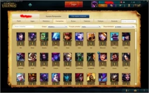 CONTA DIAMANTE 4 SKINS E ICONES RAROS - League of Legends LOL