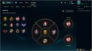 Conta League of Legends Borda Platina 72 Skins 100 Champs+ LOL