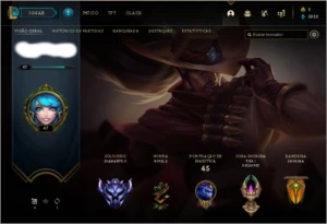 Conta diamante 2 League Of Legends LOL
