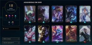 CONTA GM 500+ PDL COM RYZE TRIUNFANTE - League of Legends LOL