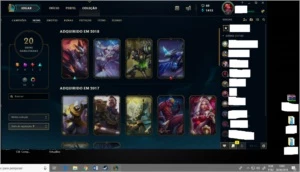Conta League of Legends D4 LOL