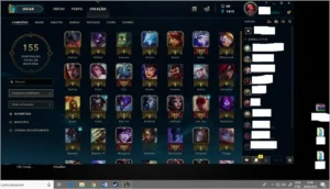 Conta League of Legends D4 LOL