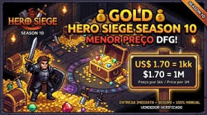 💰 Gold Hero Siege Season 10 | Fast Delivery (Menor Preço) - Outros